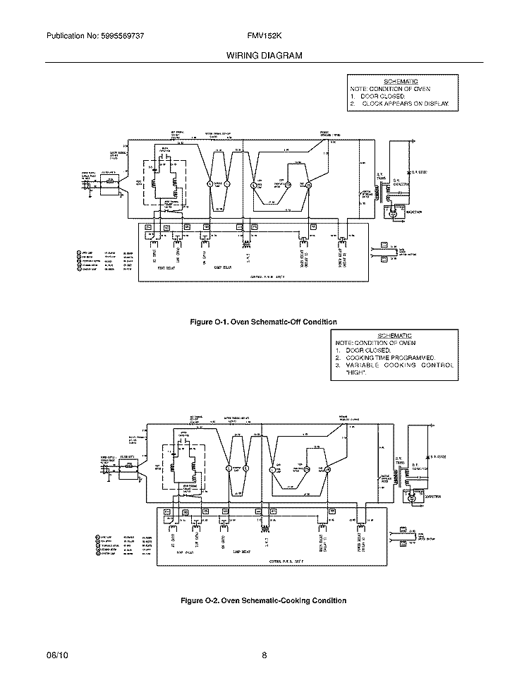 WIRING DIAGRAM Diagram and Parts List for FMV152KMA  Frigidaire Microwave