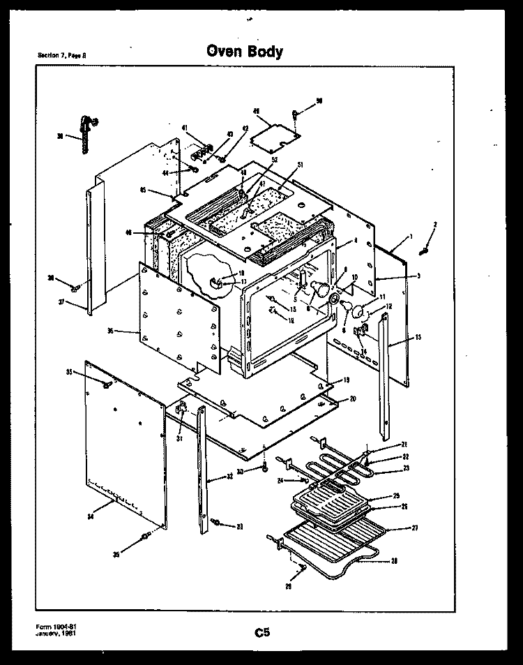 SYSTEM AND AUTOMATIC DEFROST PARTS Diagram and Parts List for TSK140PN0W  Kelvinator Refrigerator