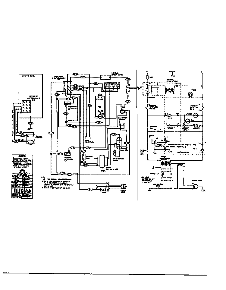 WIRING Diagram and Parts List for 56-4884-10-01  Tappan Microwave