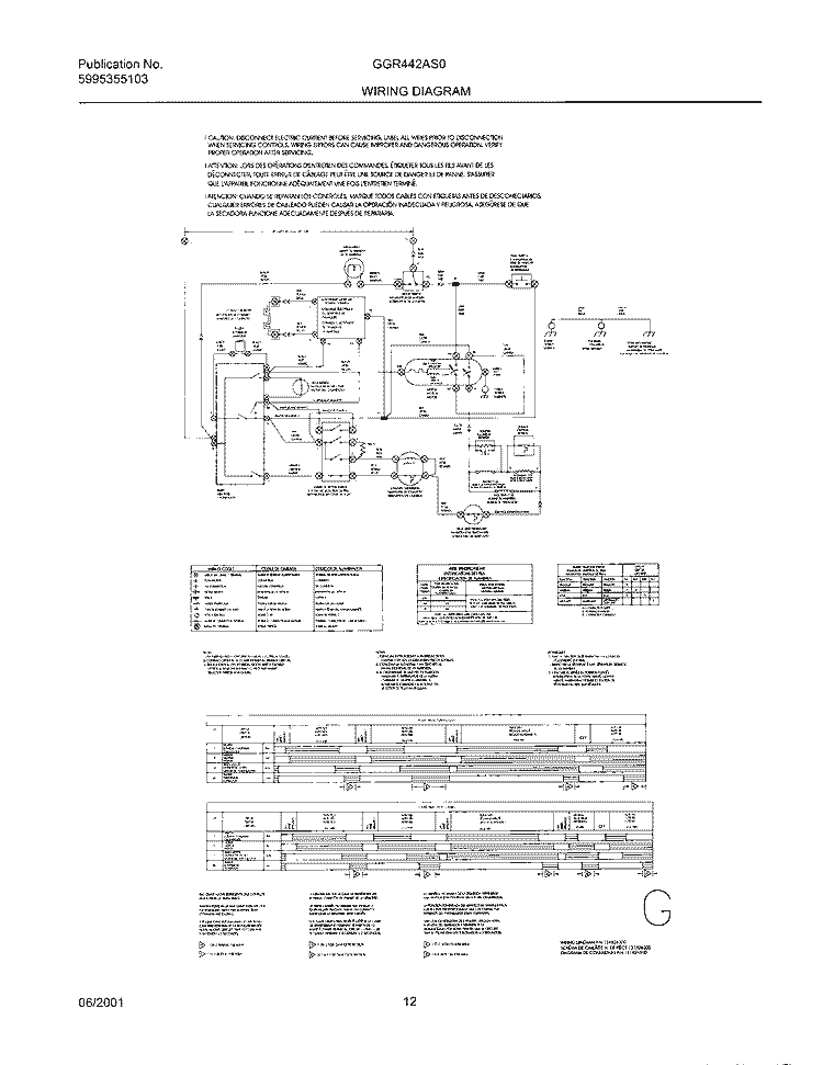 131826300 WIRING DIAGRAM Diagram and Parts List for GGR442AS0  Gibson Dryer