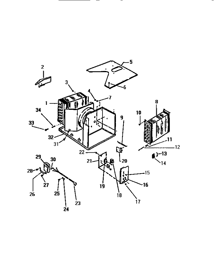 CONTROLS Diagram and Parts List for MH413B1SA  Kelvinator Air Conditioner