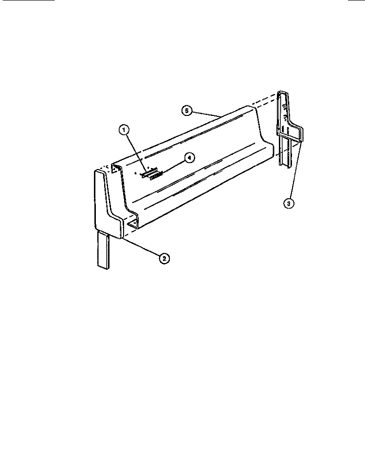 BACKGUARD Diagram and Parts List for CGC1M1DXC  Gibson Range
