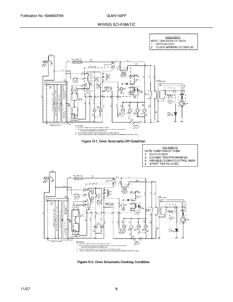 WIRING DIAGRAM Diagram and Parts List for GLMV169FPBB  Frigidaire Microwave