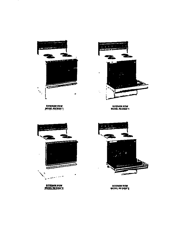COVER Diagram and Parts List for REG36CAL2  Frigidaire Range