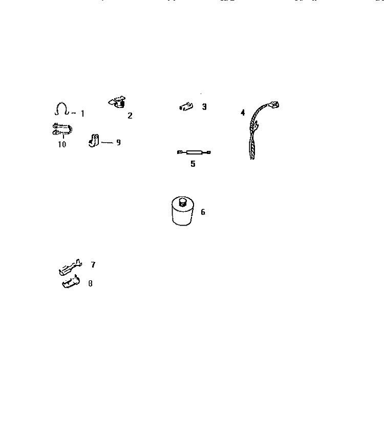 MISCELLANEOUS Diagram and Parts List for DE700EDW5  Frigidaire Dryer