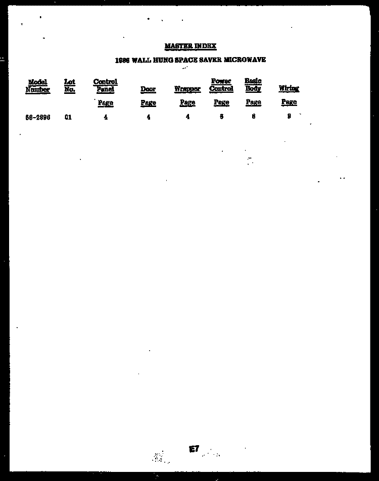 DOOR PARTS Diagram and Parts List for 95-1997-57-02  Tappan Refrigerator