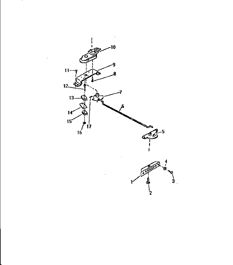 DOOR LATCH ASSEMBLY Diagram and Parts List for KF560GDF2  Frigidaire Range