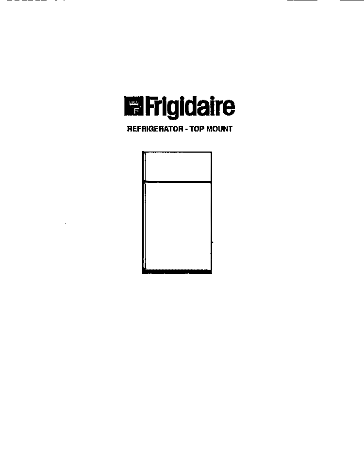 COVER Diagram and Parts List for FPDA18TPLL0  Frigidaire Refrigerator