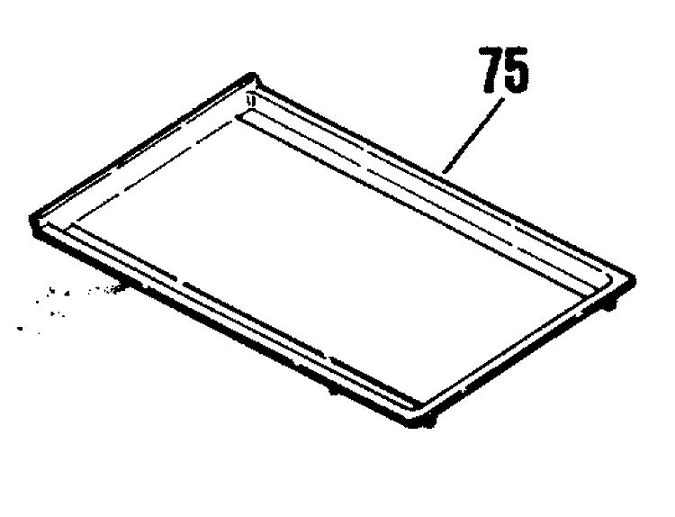 Section Diagram and Parts List for JXGD5901  General Electric Cooktop