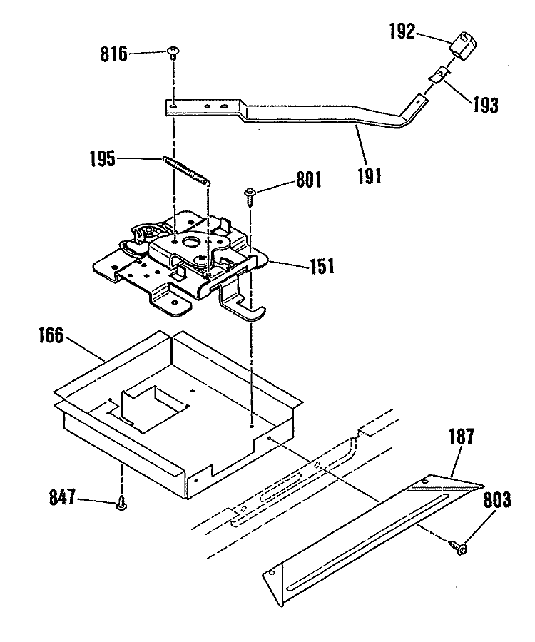 Section Diagram and Parts List for JHP62GN4AD  General Electric Microwave Oven Combo