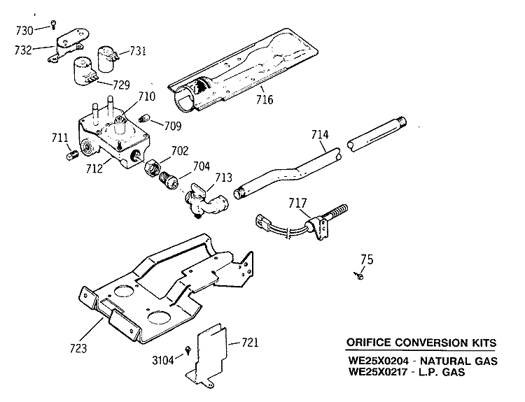 Section Diagram and Parts List for DLL3980SAM  Hotpoint Dryer