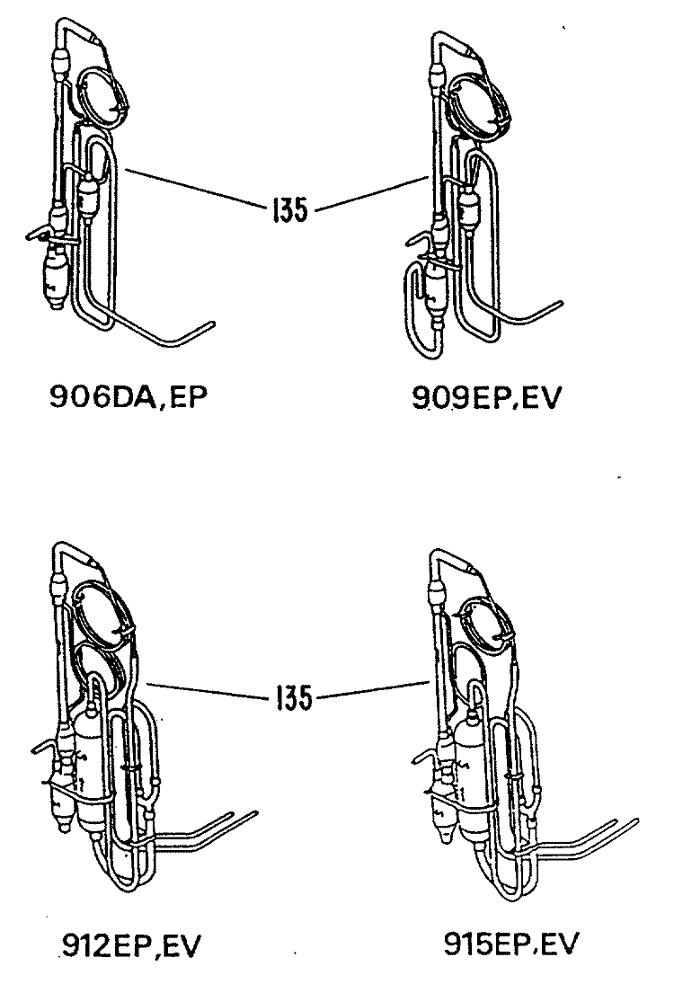 Section Diagram and Parts List for AZC909EPV1  General Electric Air Conditioner