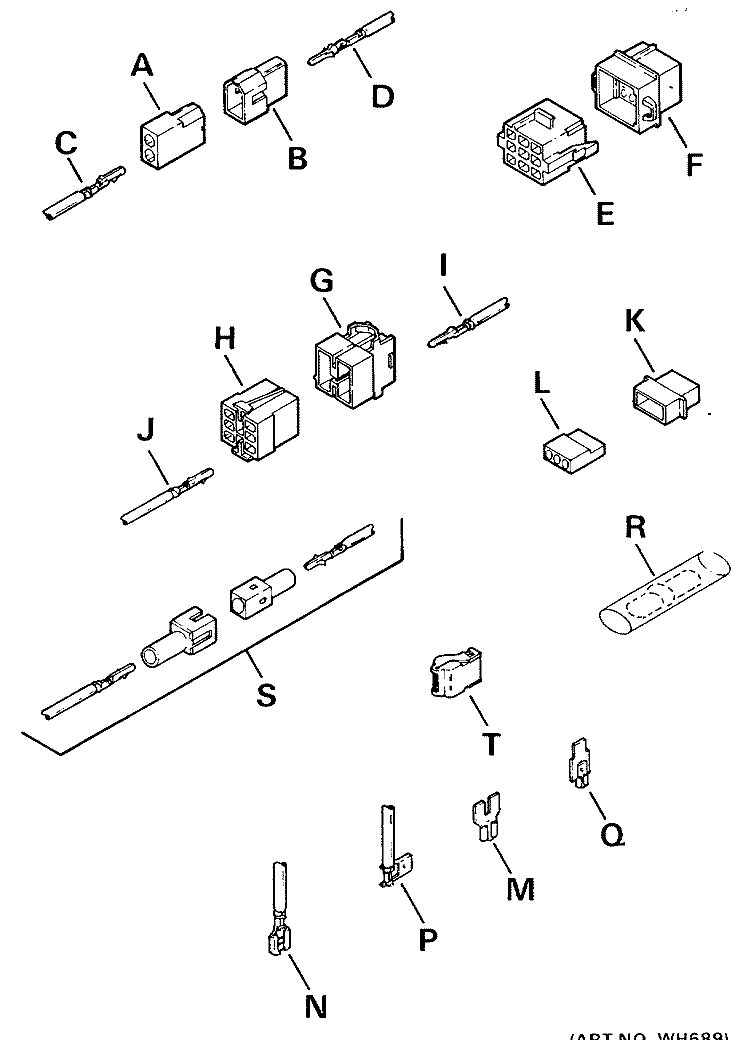Section Diagram and Parts List for WWC7000FAL  General Electric Washer