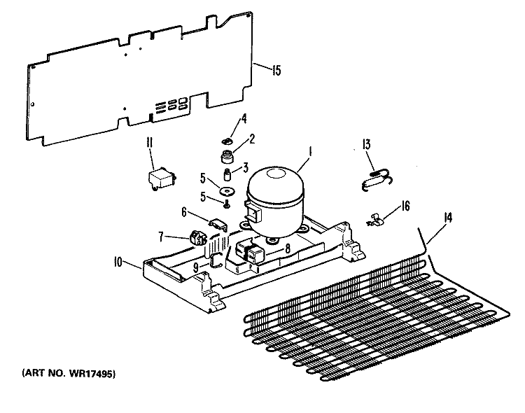 REPLACEMENT HI - SIDE ASSEMBLY Diagram and Parts List for WR87X0273  General Electric Refrigerator