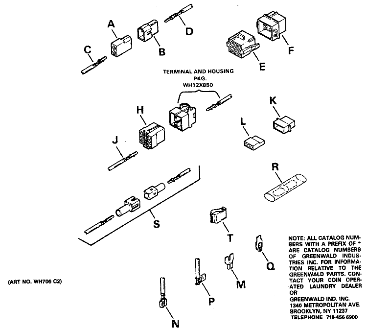 Section Diagram and Parts List for WWC8000SAL  General Electric Washer