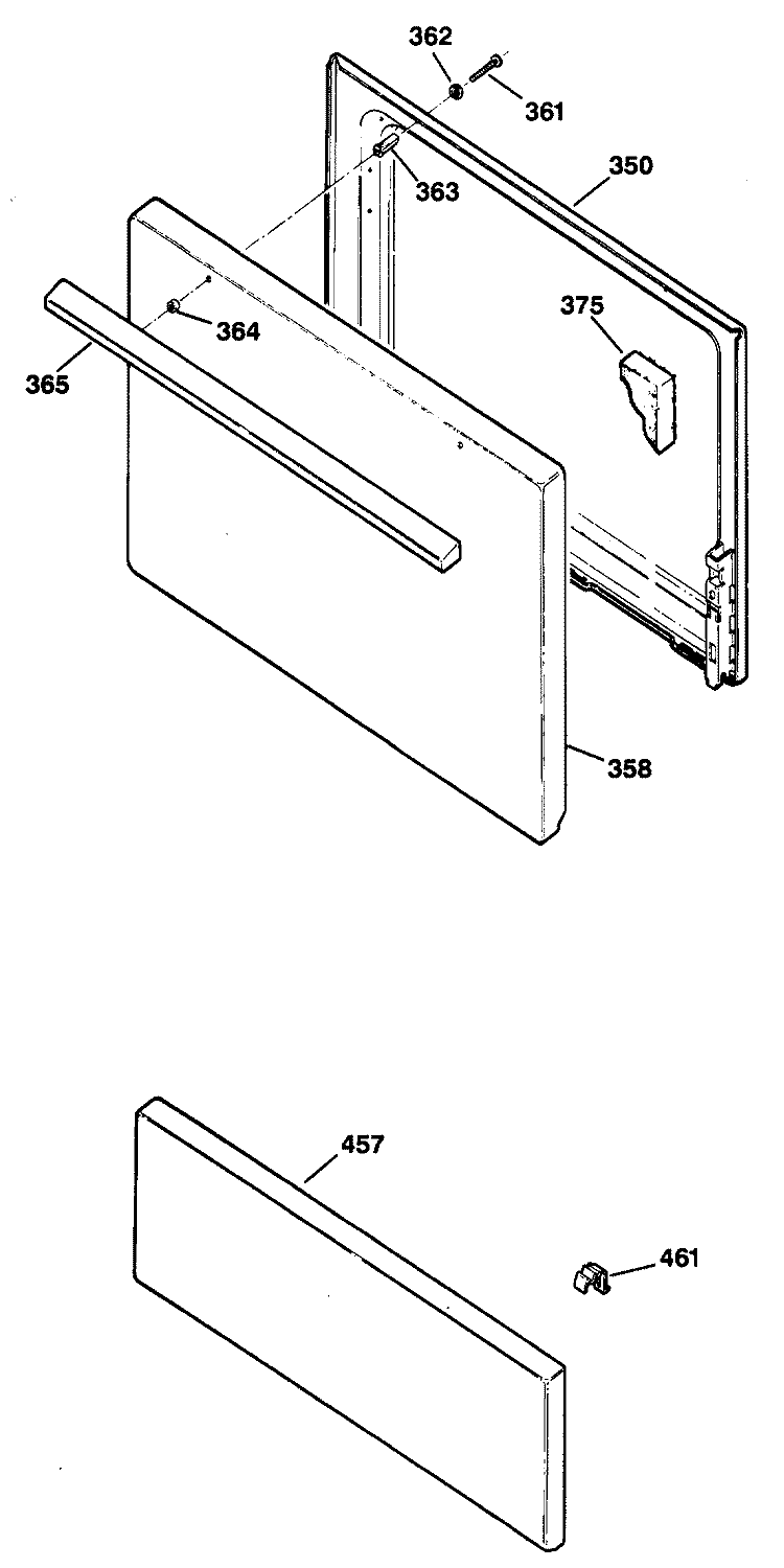 Section Diagram and Parts List for RB524S1  Hotpoint Range