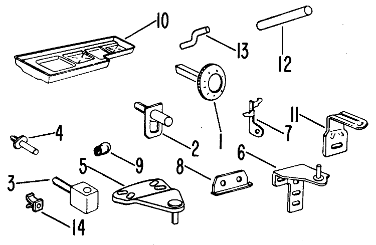 Section Diagram and Parts List for CSF24KMB  Hotpoint Refrigerator