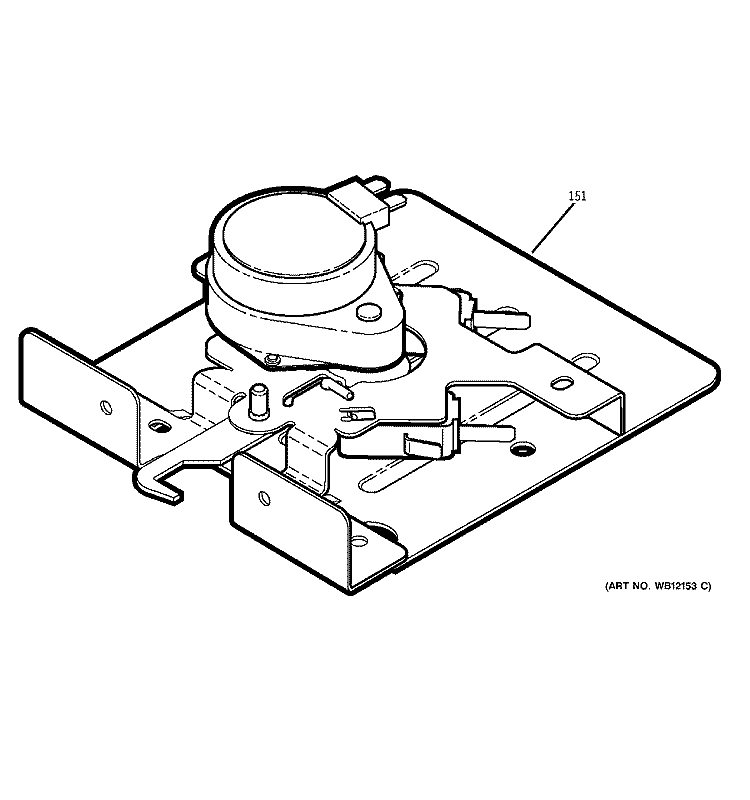 DOOR LOCK Diagram and Parts List for JBP95SF1SS  General Electric Range