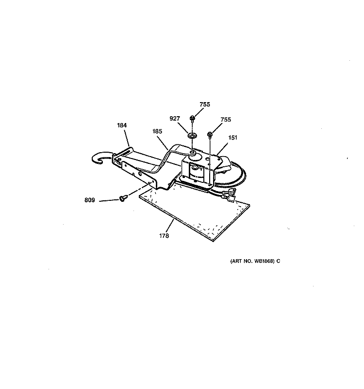 DOOR LOCK Diagram and Parts List for JCSP31WW4WW  General Electric Range
