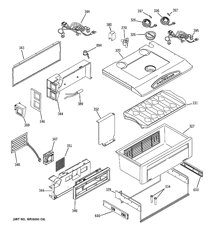 QUICK CHILL Diagram and Parts List for ZISP420DTASS  General Electric Refrigerator