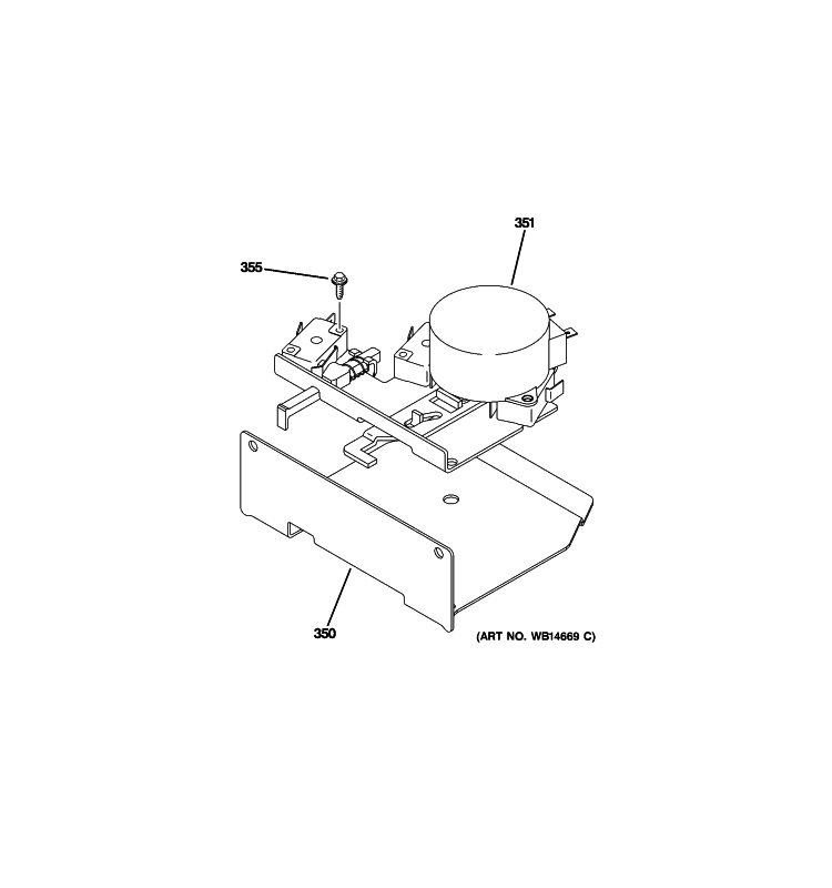 DOOR LOCK Diagram and Parts List for ZDP304LP1SS  General Electric Range
