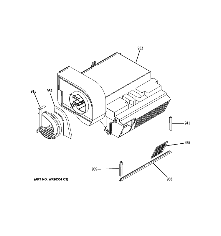 CUSTOM COOL Diagram and Parts List for PSHS6YGZBESS  General Electric Refrigerator