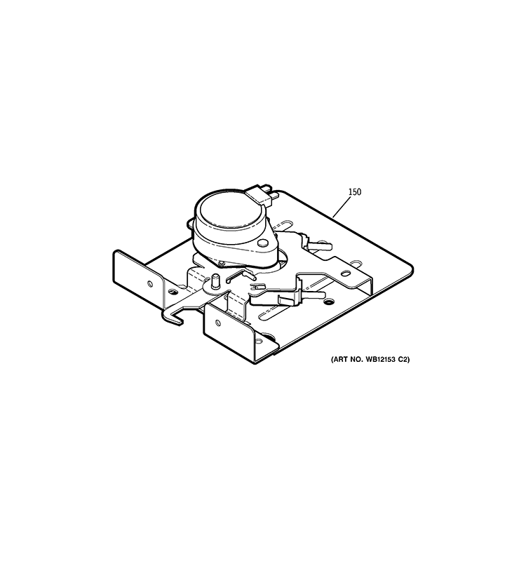 DOOR LOCK Diagram and Parts List for JB710ST1SS  General Electric Range