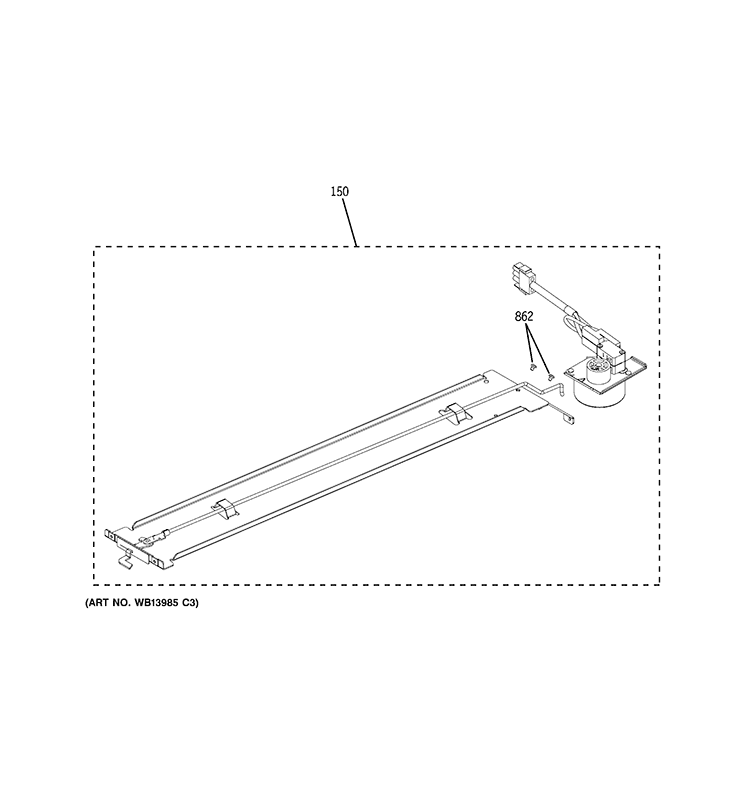 DOOR LOCK Diagram and Parts List for PS978ST1SS  General Electric Range