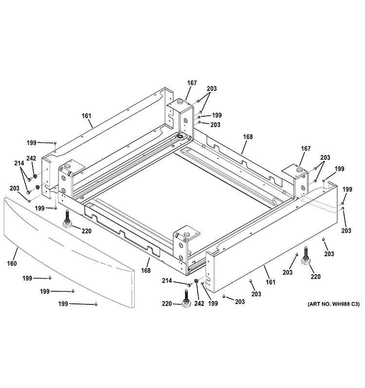 RISER ASSEMBLY Diagram and Parts List for GFDR480GF0WW  General Electric Dryer