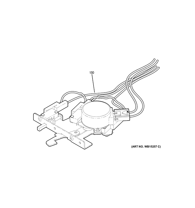 DOOR LOCK Diagram and Parts List for PB930TF1WW  General Electric Range