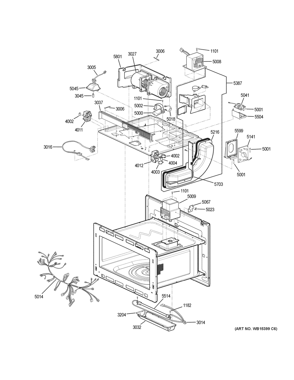 Insulator Parts Diagram and Parts List for PK7800SK8SS  General Electric Wall Oven