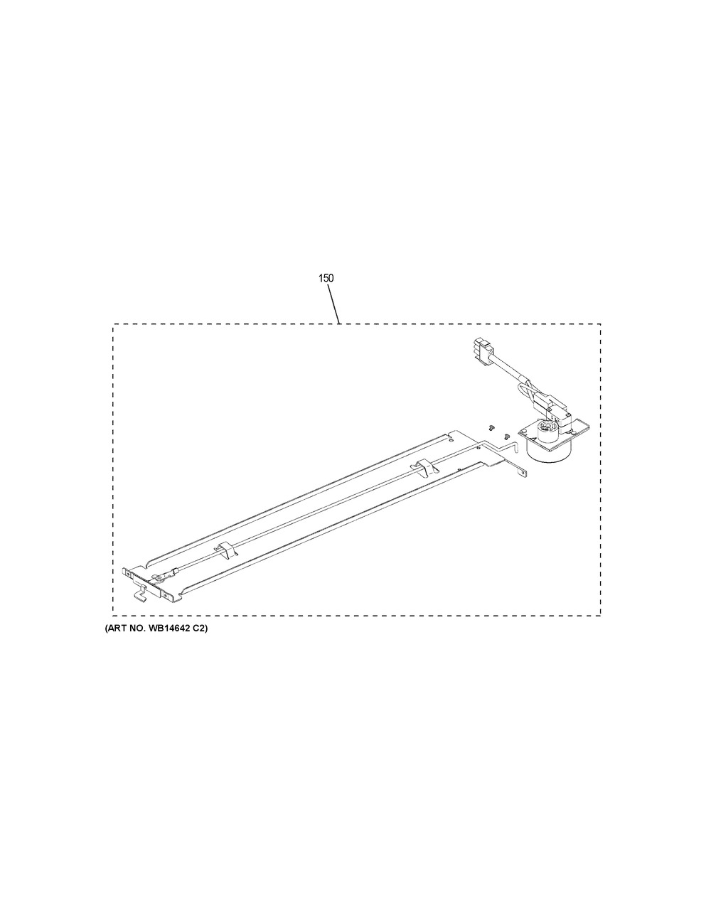 Door Lock Diagram and Parts List for PT9200SL3SS  General Electric Wall Oven