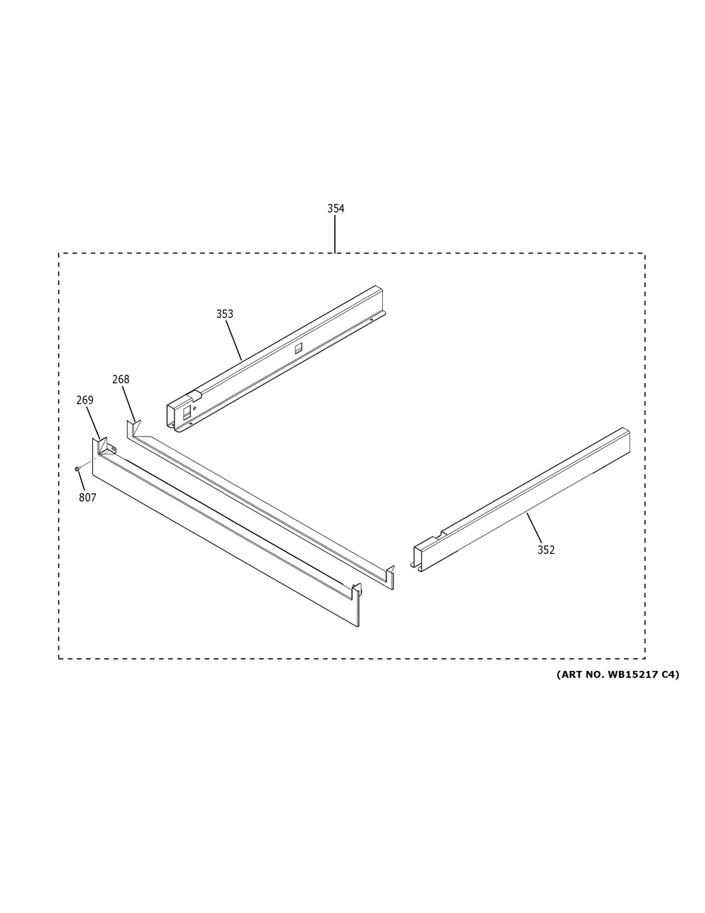 Pedestal Diagram and Parts List for CTD70DP2N1S1  General Electric Range