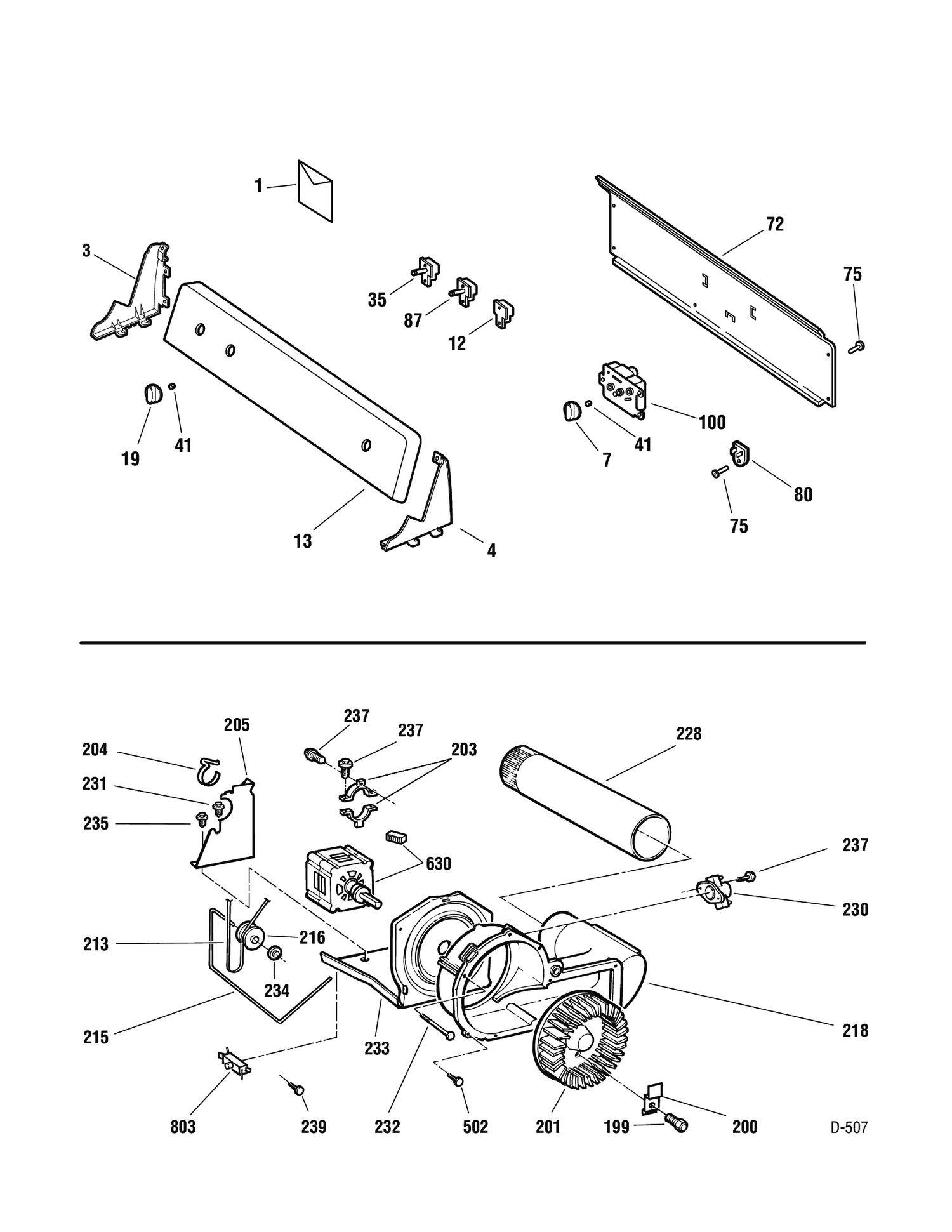 CONTROL PANEL Diagram and Parts List for PSXR373EH0WW  General Electric Dryer