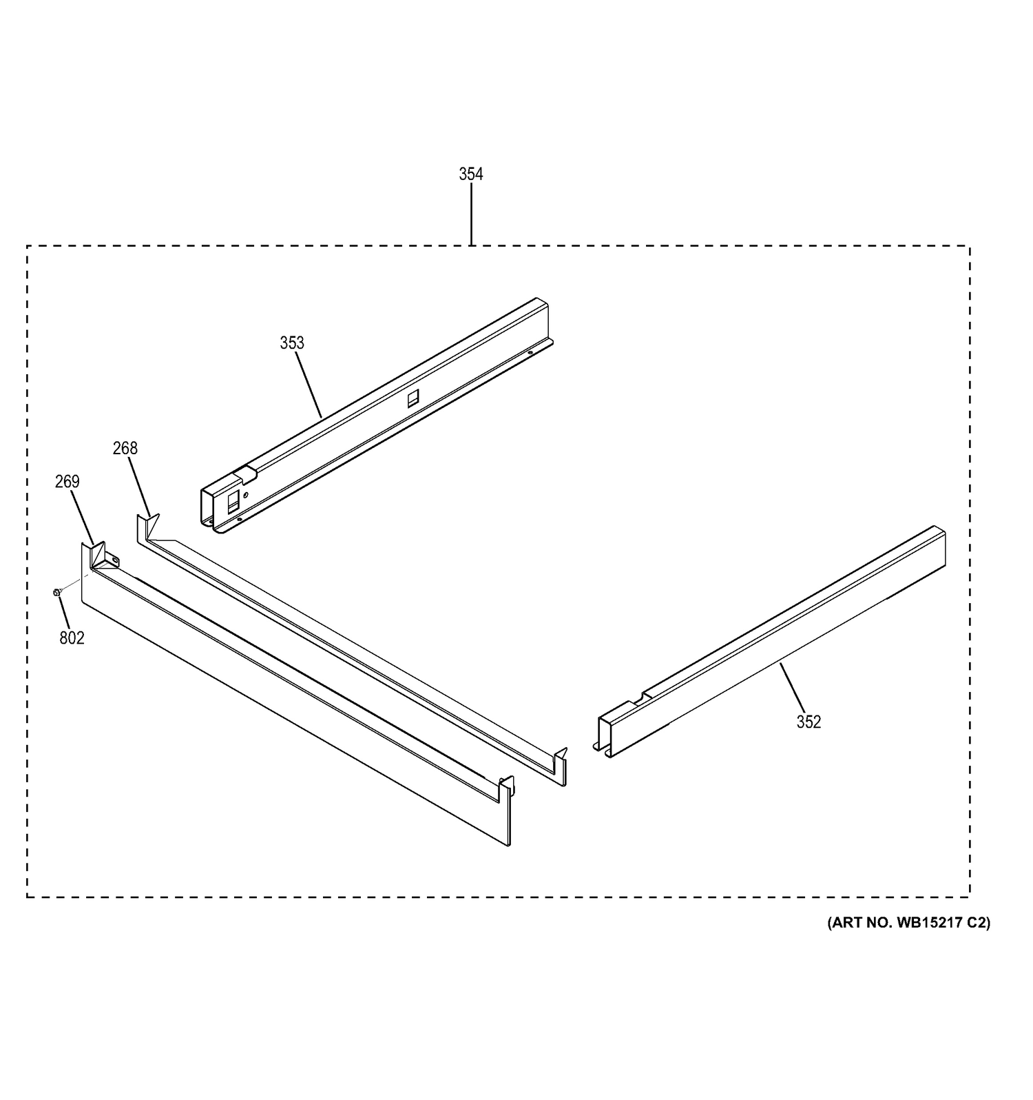PEDESTAL Diagram and Parts List for CT9550EK2DS  General Electric Wall Oven