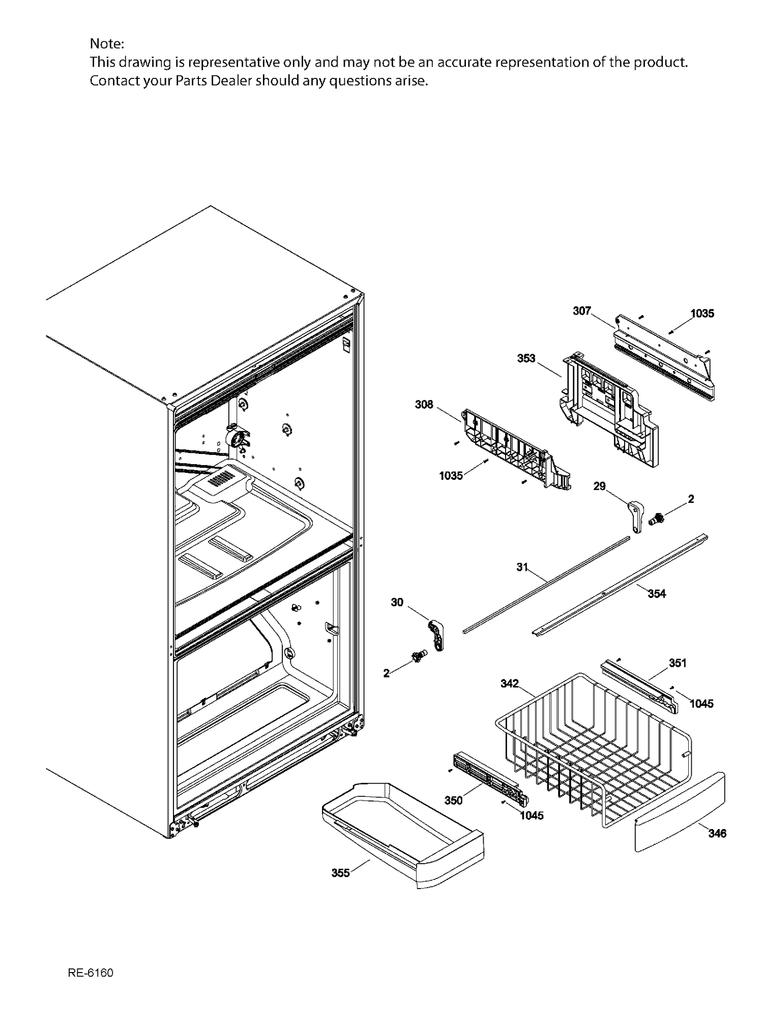 FZ BASKETS Diagram and Parts List for PNR20KGEBFBB  General Electric Refrigerator