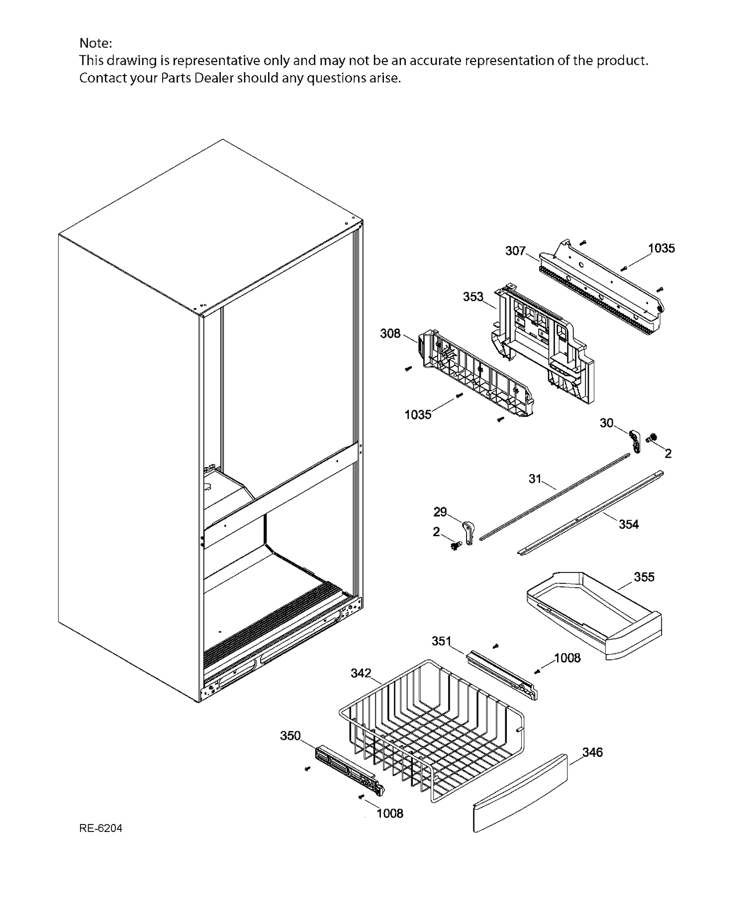 FZ BASKET Diagram and Parts List for PNR22MSEBFES  General Electric Refrigerator
