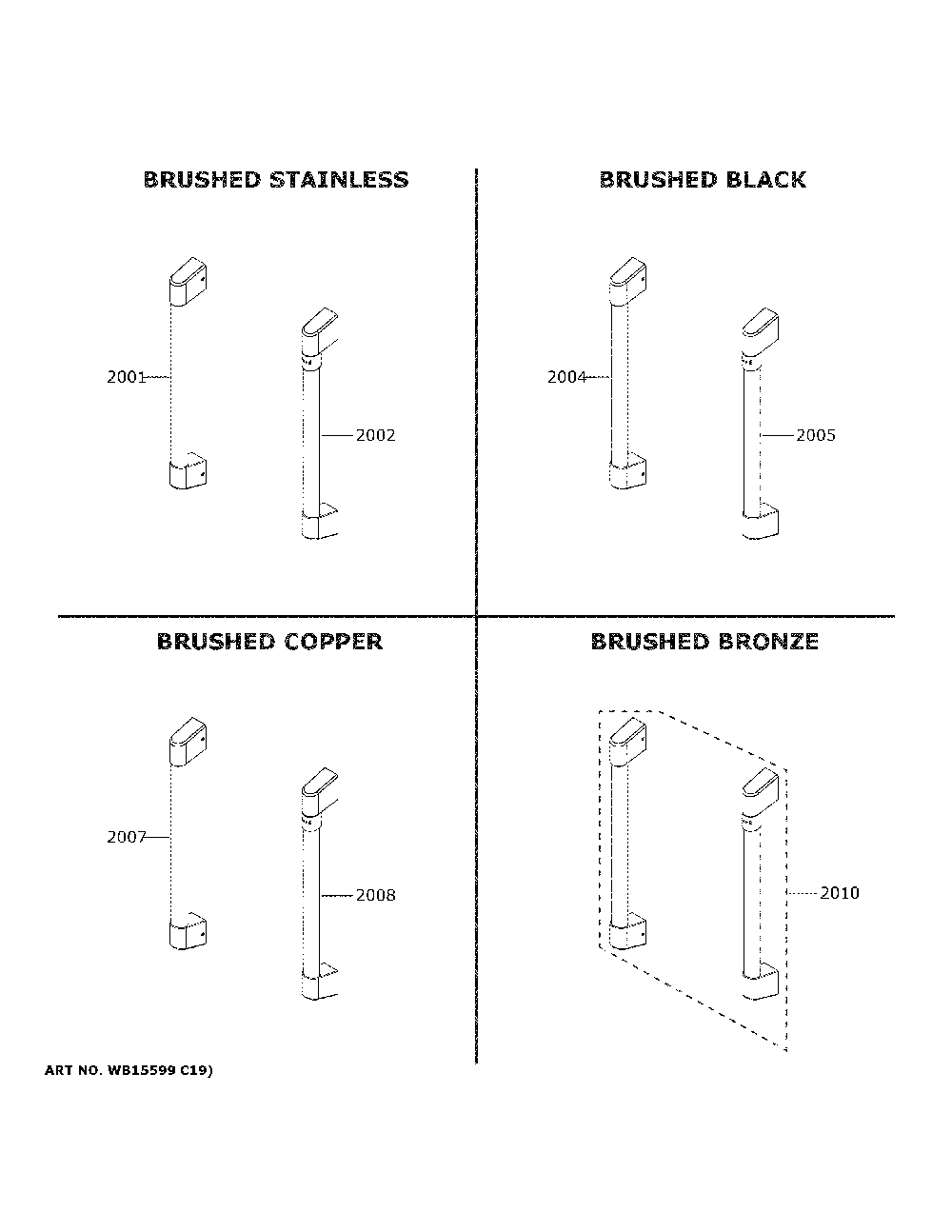 Cafe Customization Diagram and Parts List for CTS90FP3N2D1  General Electric Wall Oven