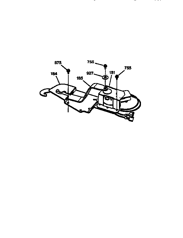 Lock Diagram and Parts List for JCP17WV2WW  General Electric Wall Oven