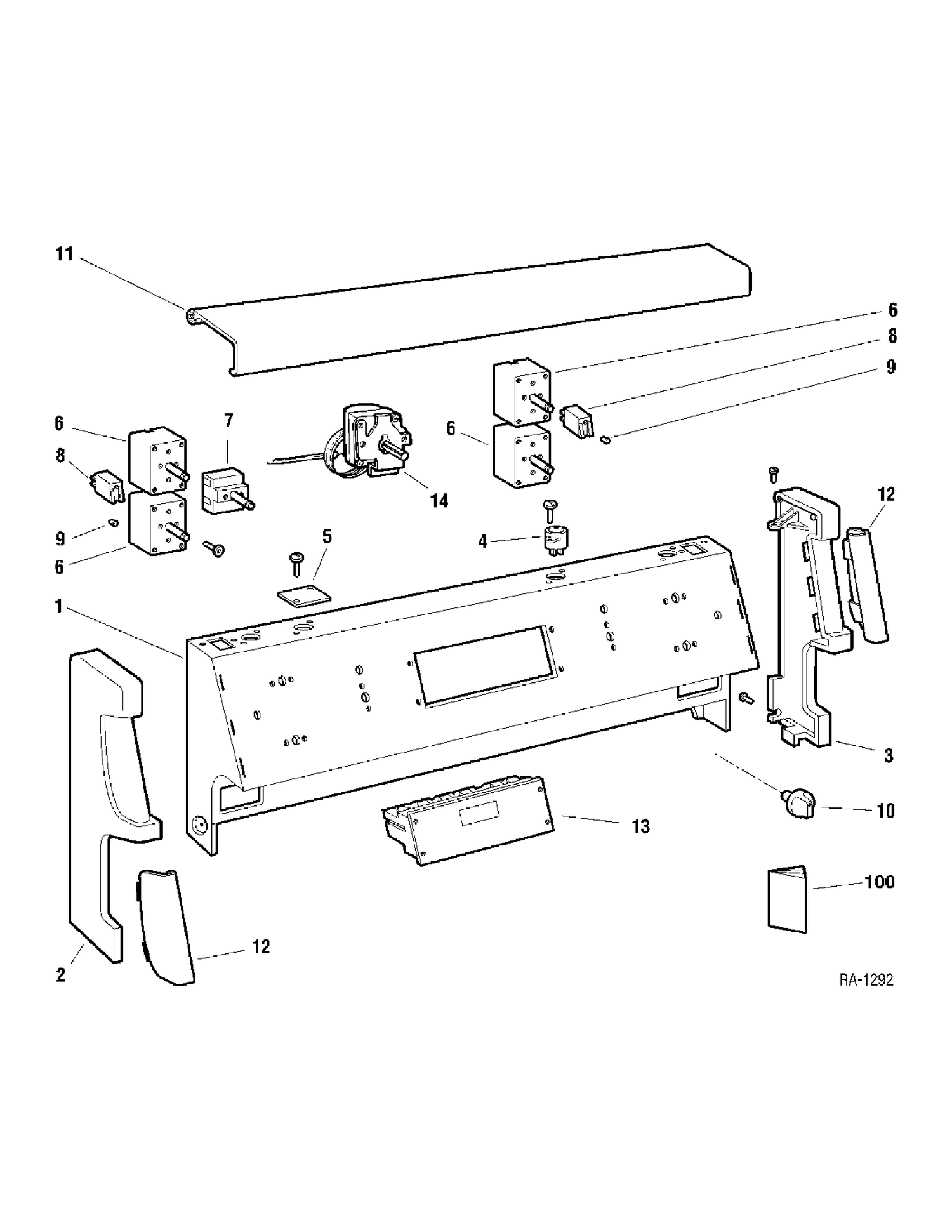 BACKGUARD Diagram and Parts List for HRMF3150ZWH-5  General Electric Range
