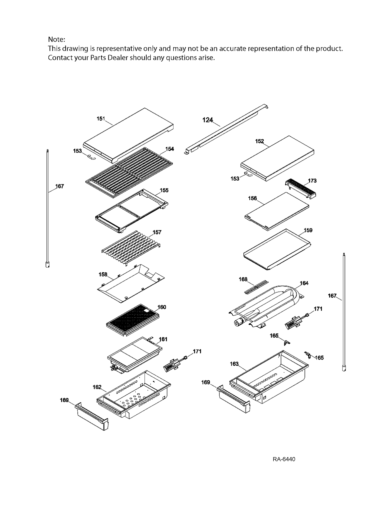 GRILL & GRIDDLE Diagram and Parts List for ZDP484NGP7SS  General Electric Range