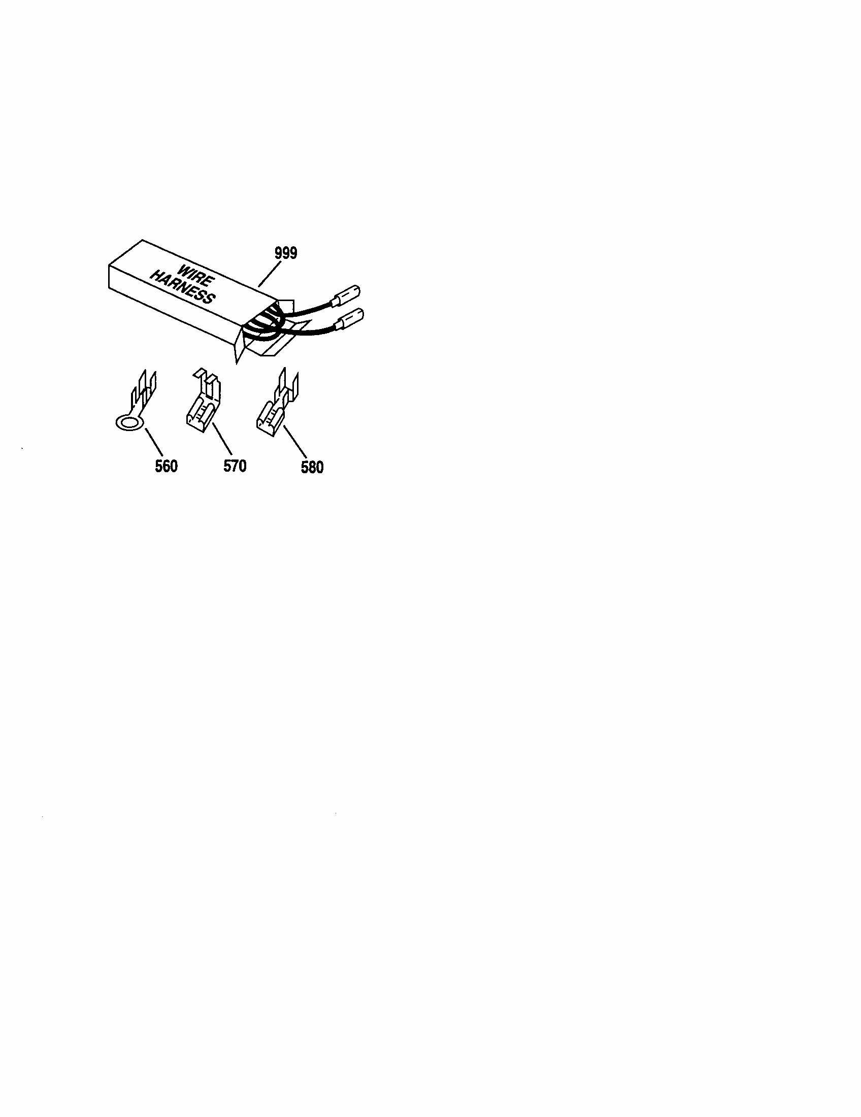 Wire And Harnesses/components Diagram and Parts List for 91147699100  Kenmore Microwave