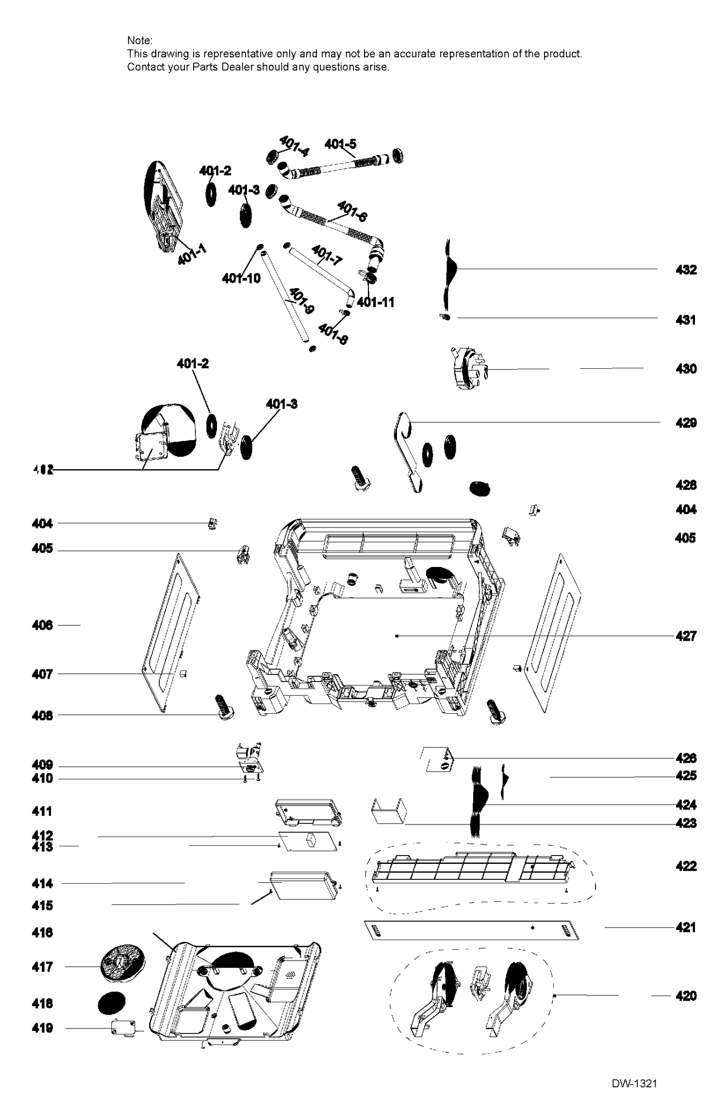 BODY PARTS 2 Diagram and Parts List for GDT650SMJ2ES  General Electric Dishwasher