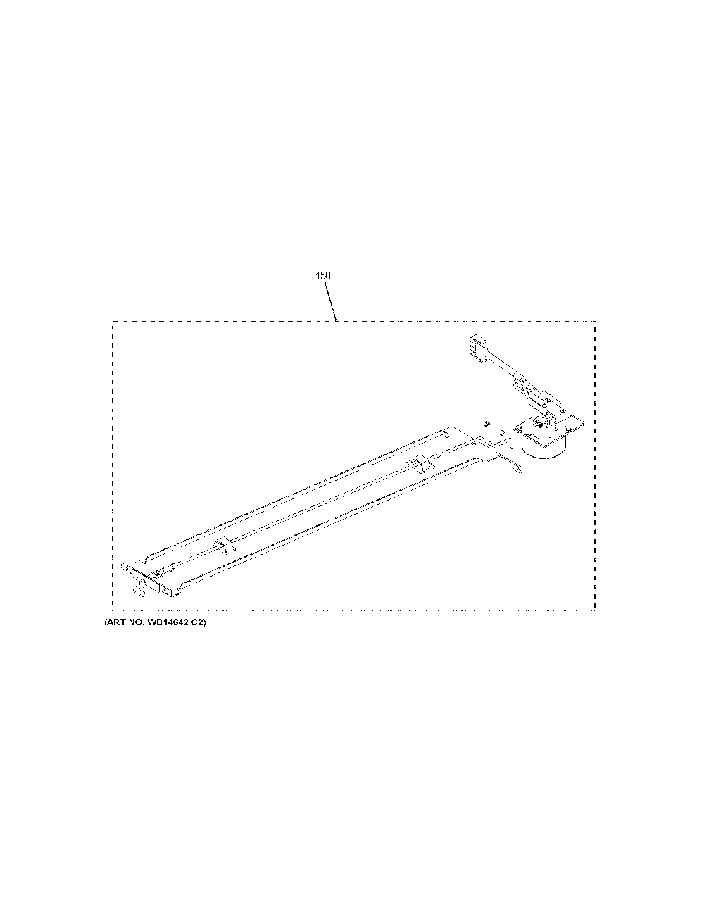 Door Lock Diagram and Parts List for CTS92DM2N2S5  General Electric Range