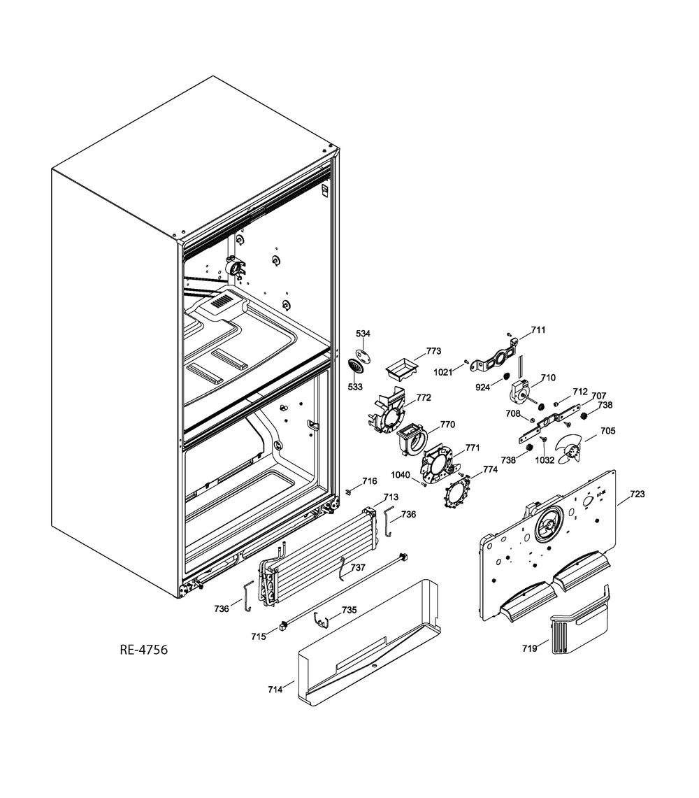 Functional Parts Fz Diagram and Parts List for MBR12DGH1WW  General Electric Range
