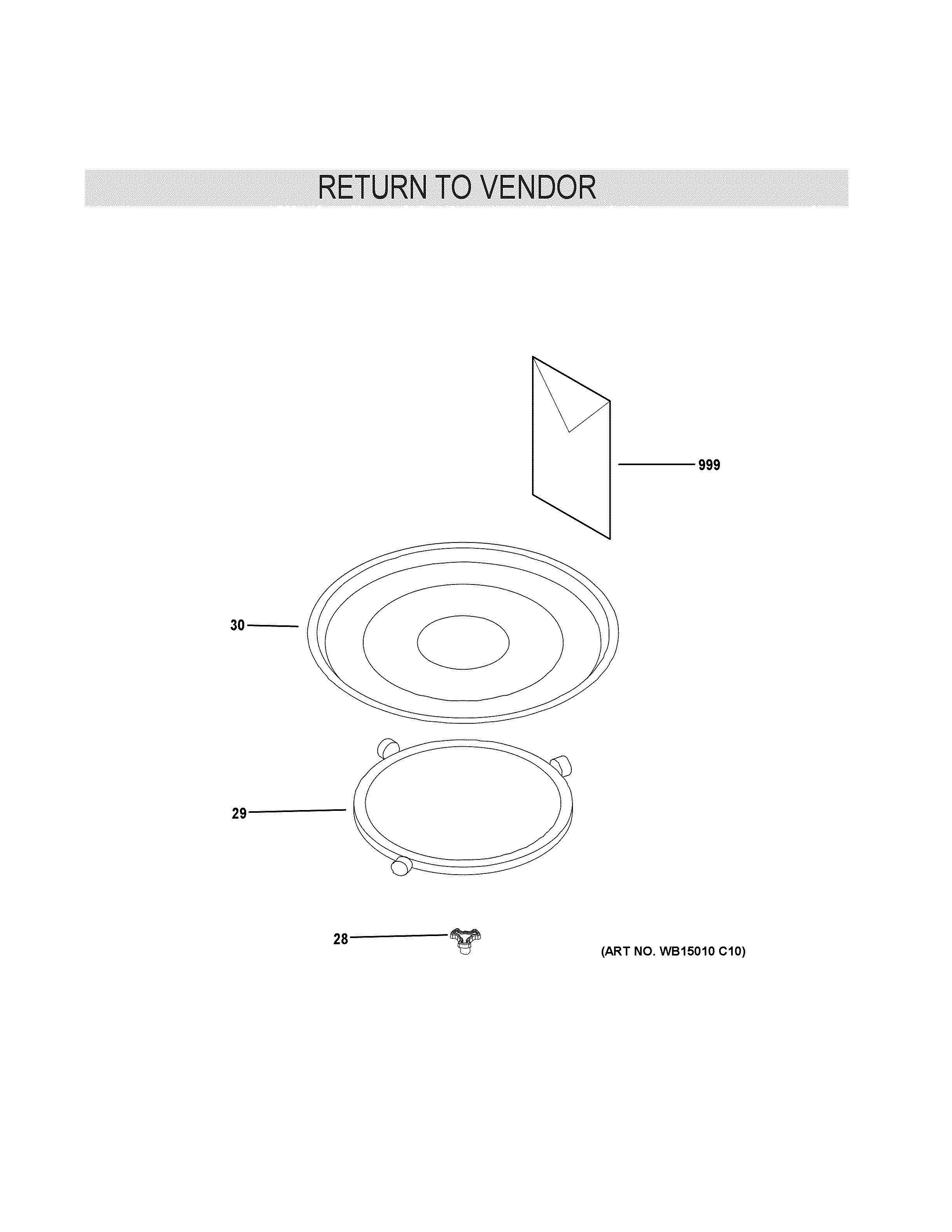 MICROWAVE Diagram and Parts List for JEM3072SH2SS  General Electric Microwave