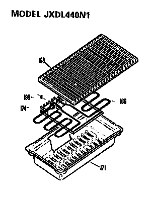 Accessory Modules Diagram and Parts List for JP672B9N1  General Electric Cooktop