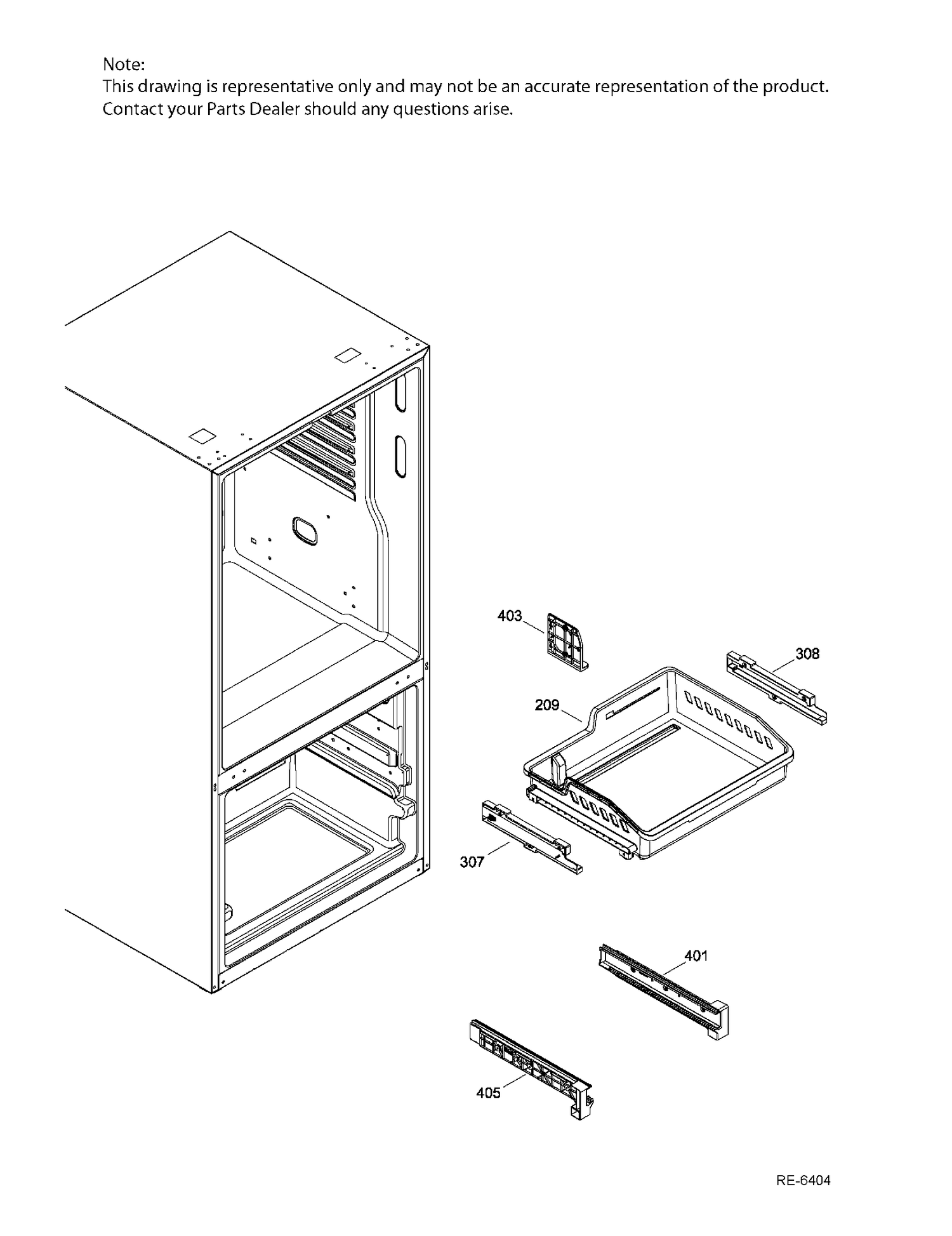 FZ SECTION BASKETS Diagram and Parts List for DSRS3KGXGFGS  General Electric Refrigerator