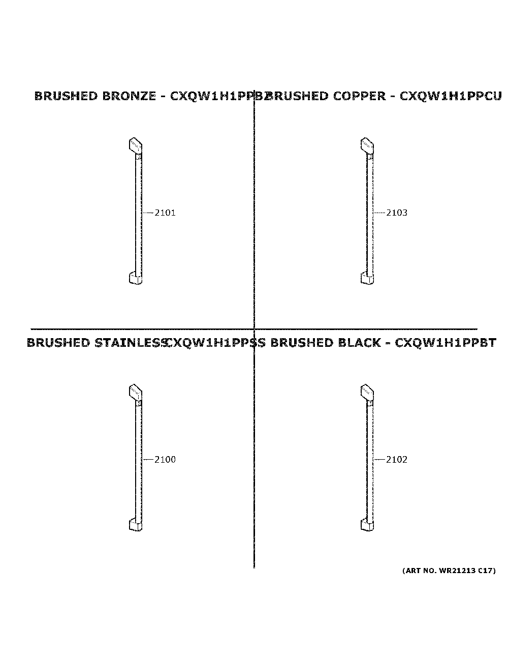 Cafe customization Diagram and Parts List for CCP06BP2PBS1  General Electric Wine and Beverage Cooler