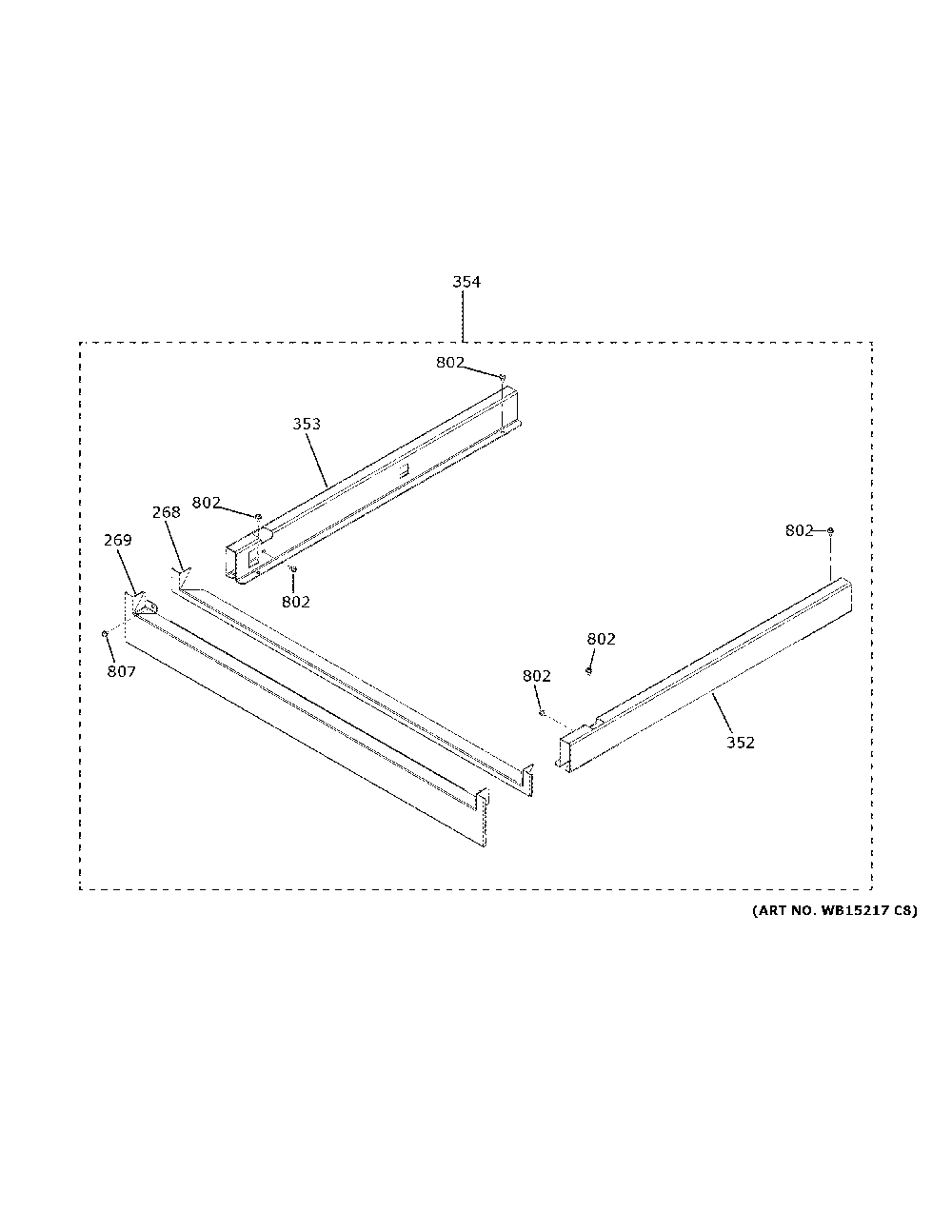 Pedestal Diagram and Parts List for ZTDX1DSSN1SS  General Electric Wall Oven